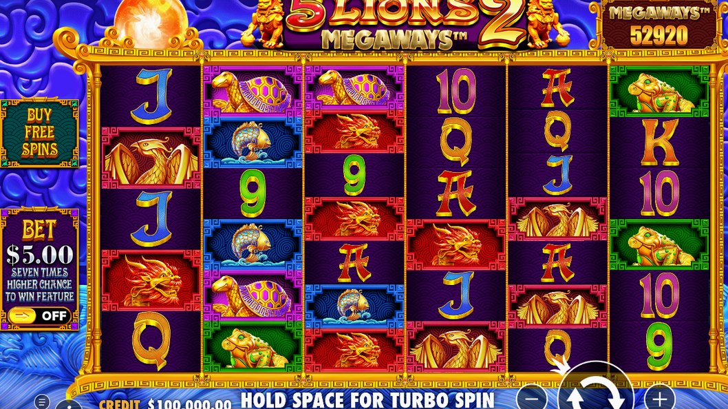 5 Lions Megaways 2